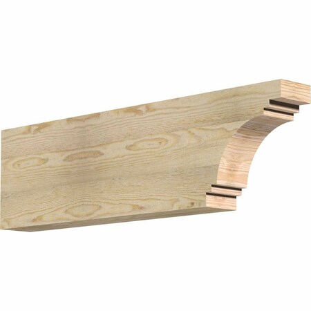 Ekena Millwork Pescadero Rough Sawn Rafter Tail, Douglas Fir, 4"W x 10"H x 36"L RFT04X10X36PEC00RDF